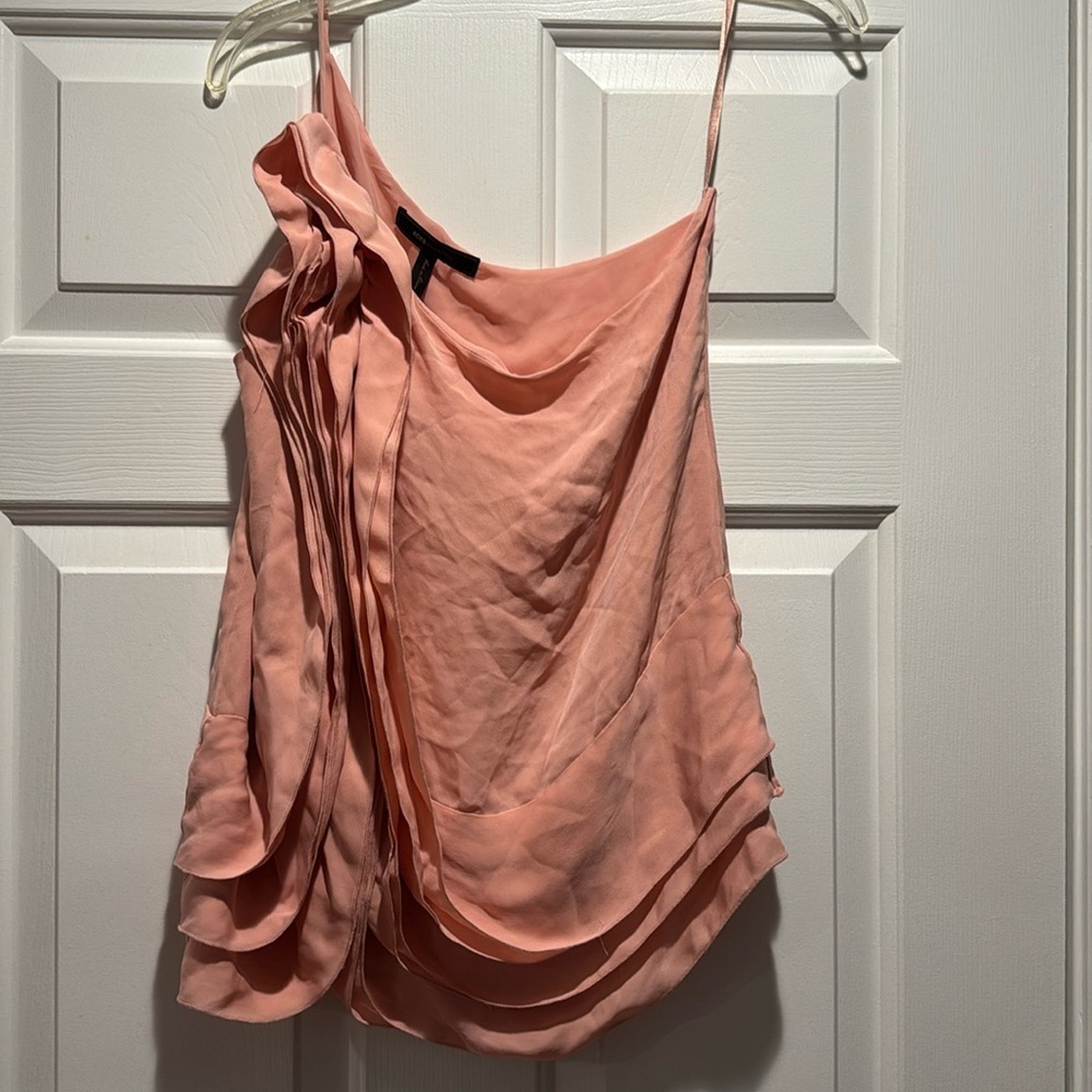 Peach layer top